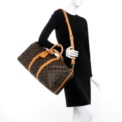 Louis Vuitton Monogram Keepall Bandouliere 45 3 of 13