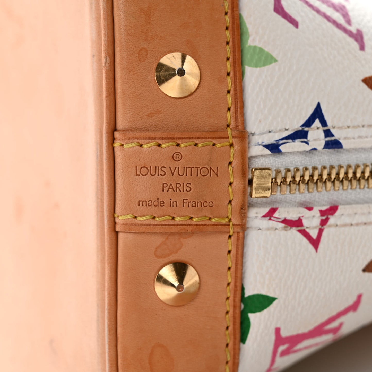 Monogram Multicolor Alma White