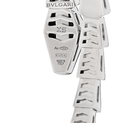 Bulgari 18K White Gold Serpenti Viper Bracelet S 4 of 8