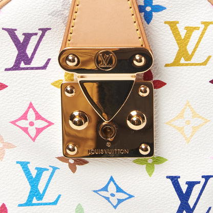 Louis Vuitton Monogram Multicolor Keepall 45 White 9 of 10