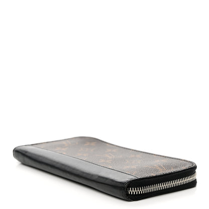 Louis Vuitton Monogram Macassar Vertical Zippy Wallet 4 of 10