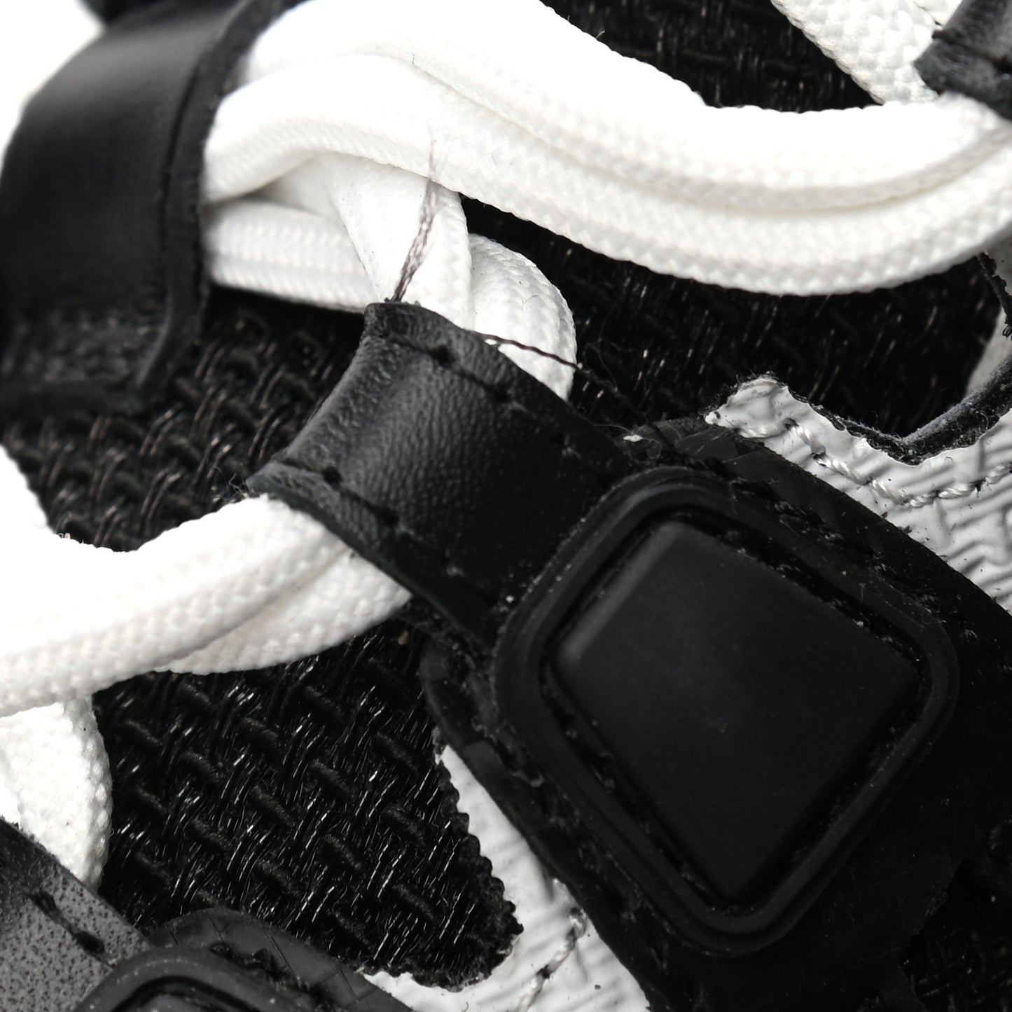 Calfskin Technical Nylon LV Archlight Sneakers 37 Black White