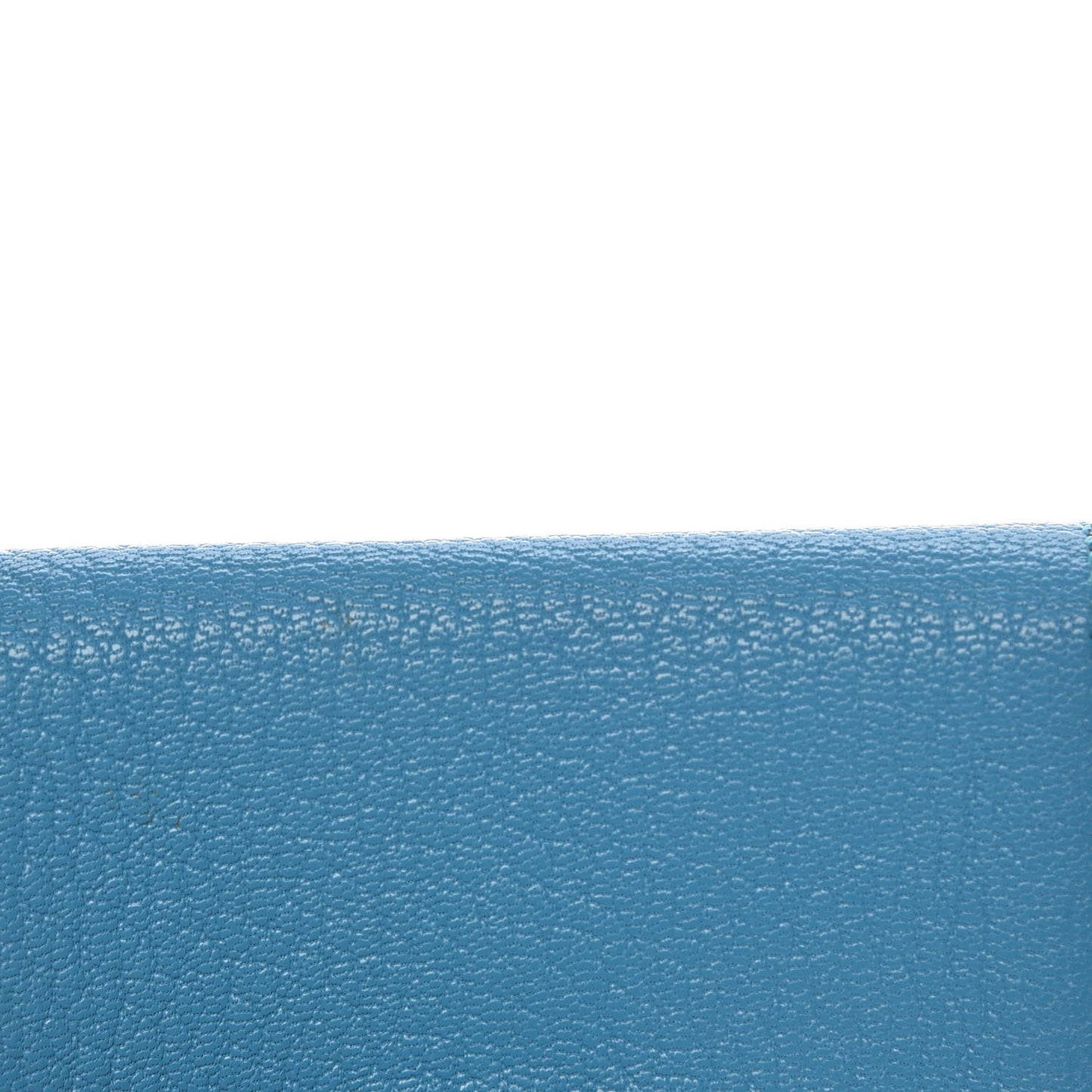 Chevre Mysore Mini Bearn Wallet Bleu Azteque