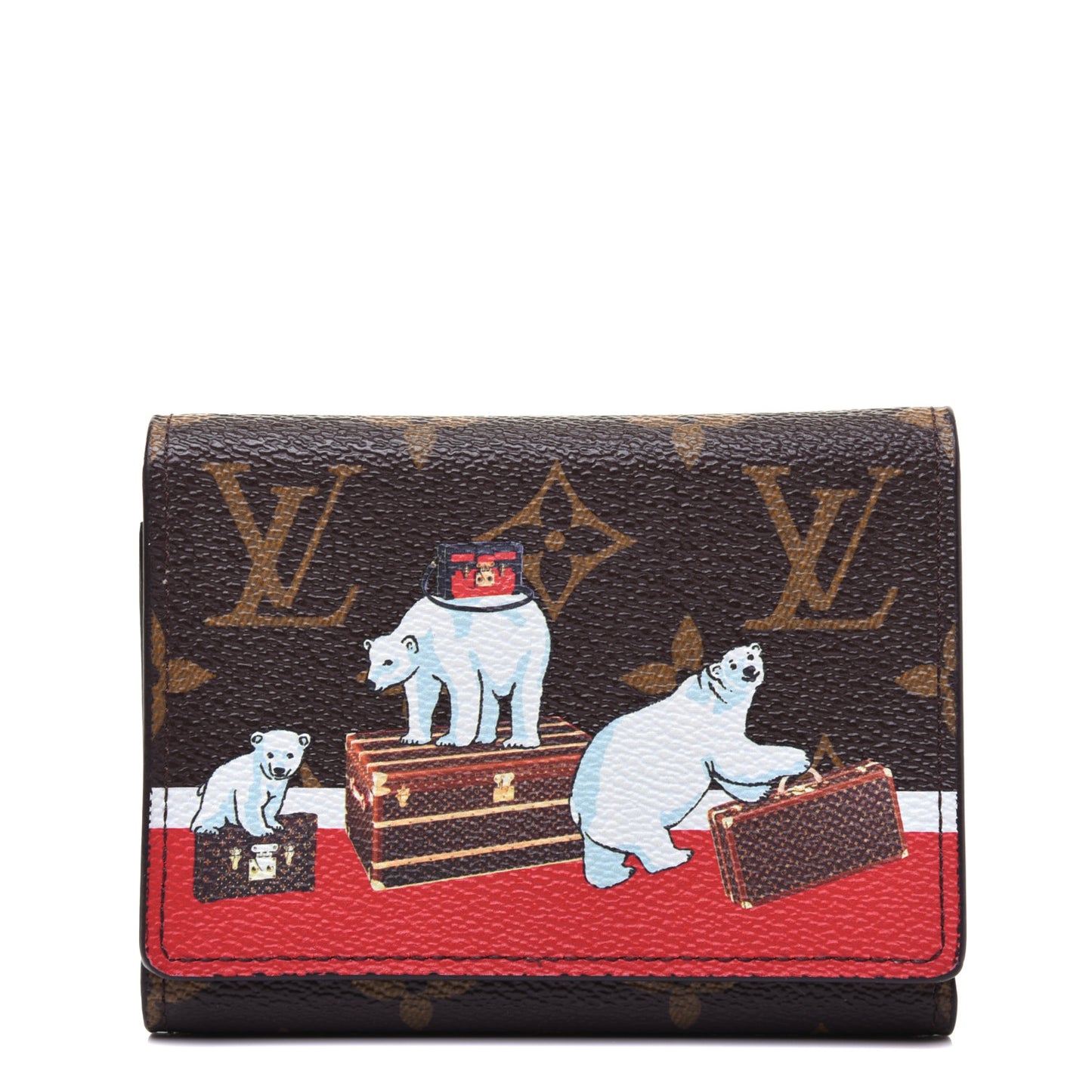 Monogram 2017 Christmas Animation Victorine Wallet
