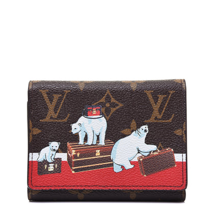 Louis Vuitton Monogram 2017 Christmas Animation Victorine Wallet 1 of 11