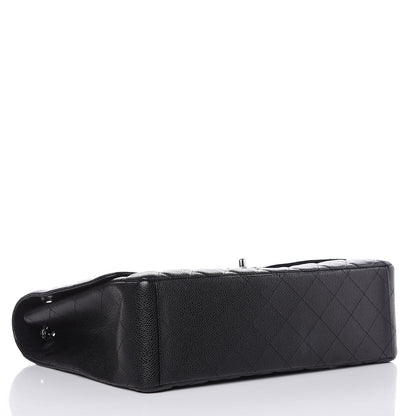 Chanel Caviar Quilted Maxi Single Flap Black 5 of 14