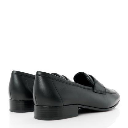 Chanel Calfskin Mens Stitched CC Loafers 41 Black 4 of 10