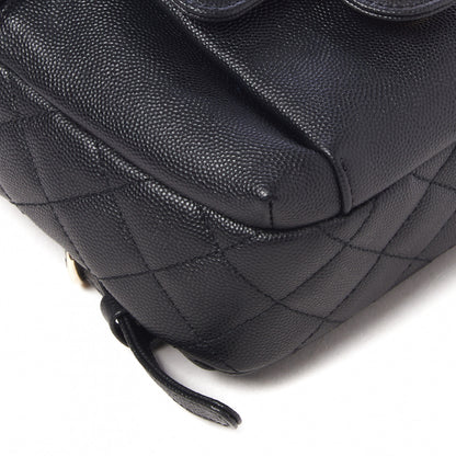Chanel Caviar Quilted Small CC Day Backpack Black 5 of 9