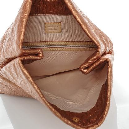 Louis Vuitton Jacquard Quilted Monogram Limelight Clutch GM Rose Gold 5 of 6