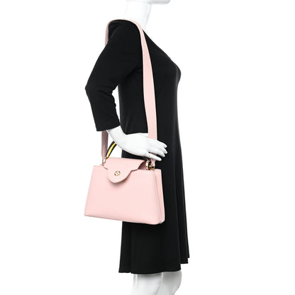 Louis Vuitton Taurillon Resin Murano Capucines BB Rose Jasmin 2 of 12