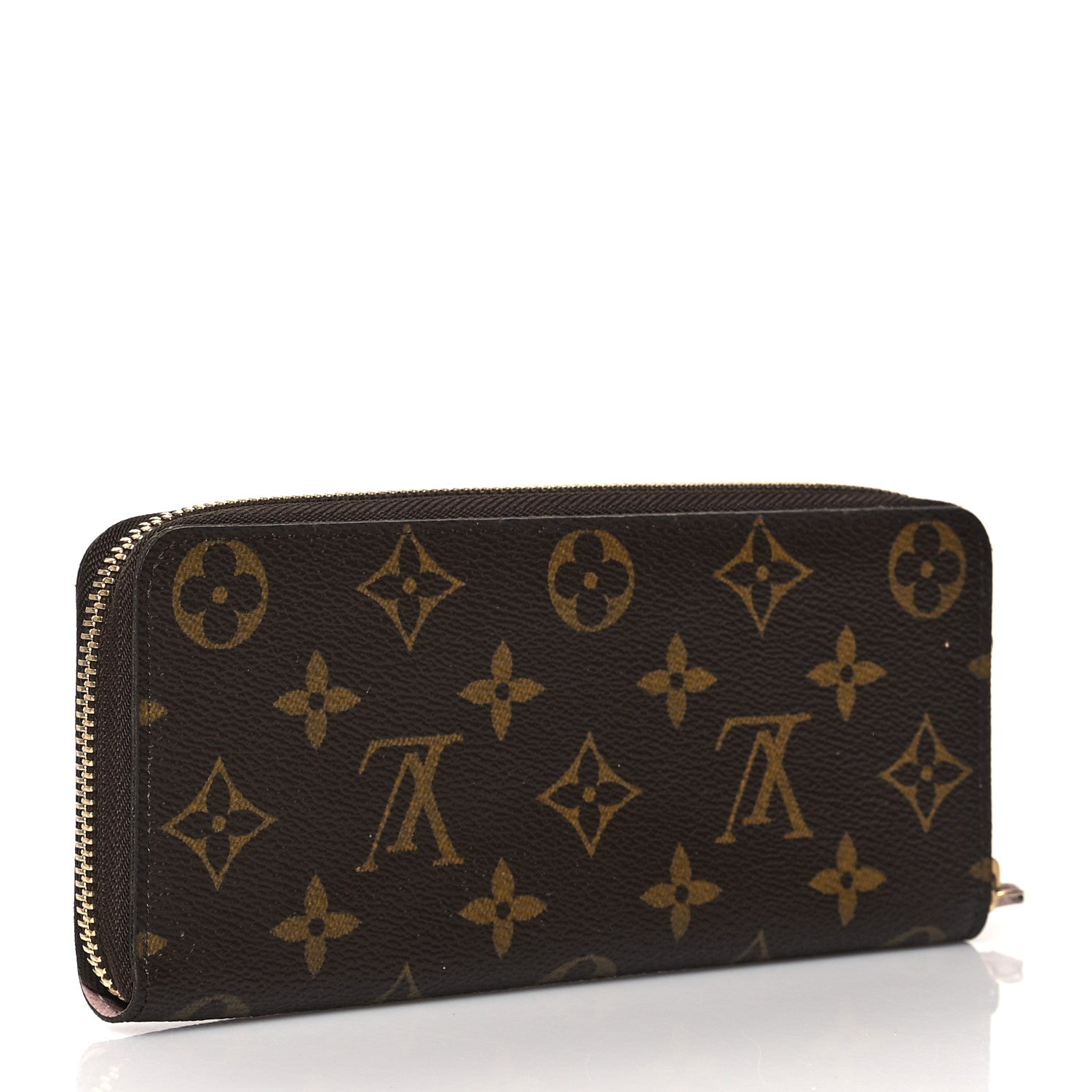 Louis Vuitton Monogram Clemence Wallet Rose Ballerine 3 of 7