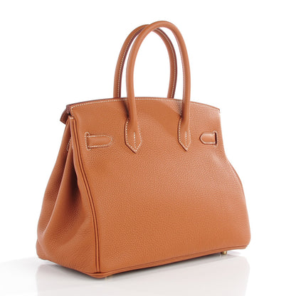 Hermes Togo Birkin 30 Gold 3 of 26