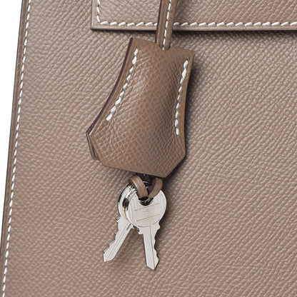 Hermes Epsom Kelly Sellier 32 Etoupe 32 of 35