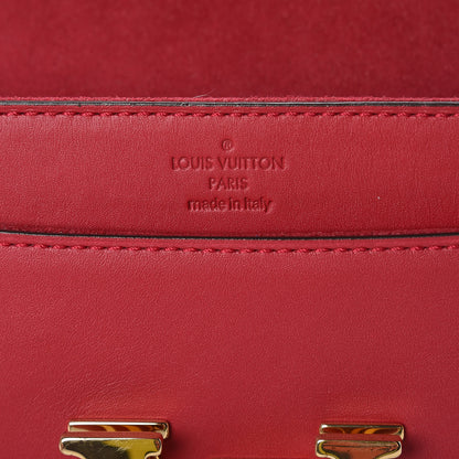 Louis Vuitton Calfskin Chain Louise GM Framboise 7 of 13