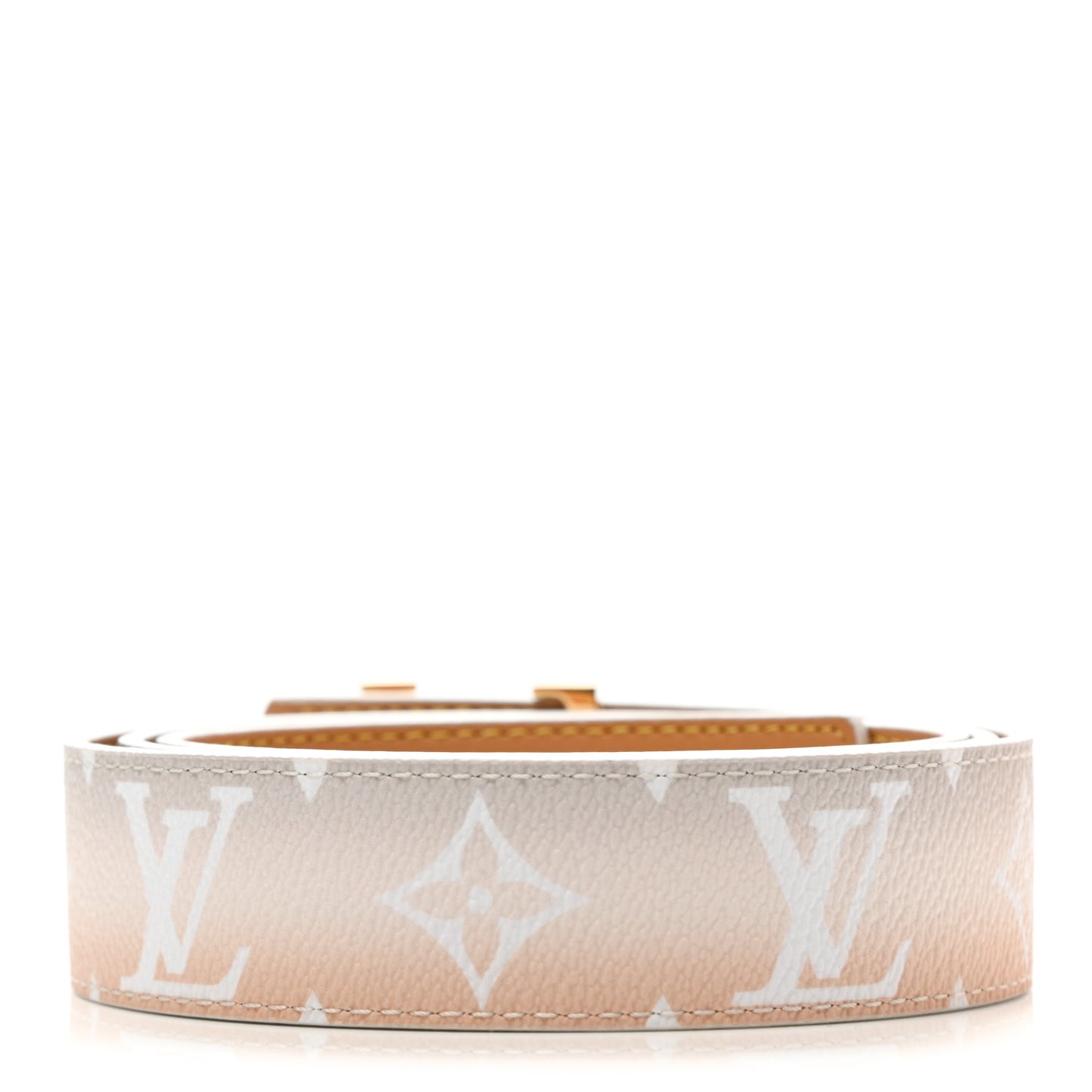 Monogram Giant By The Pool 30mm LV Iconic Reversible Belt 90 36 Brume