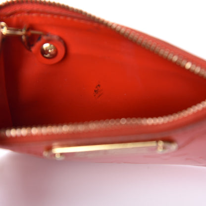 Louis Vuitton Vernis Key Pouch Orange 8 of 10