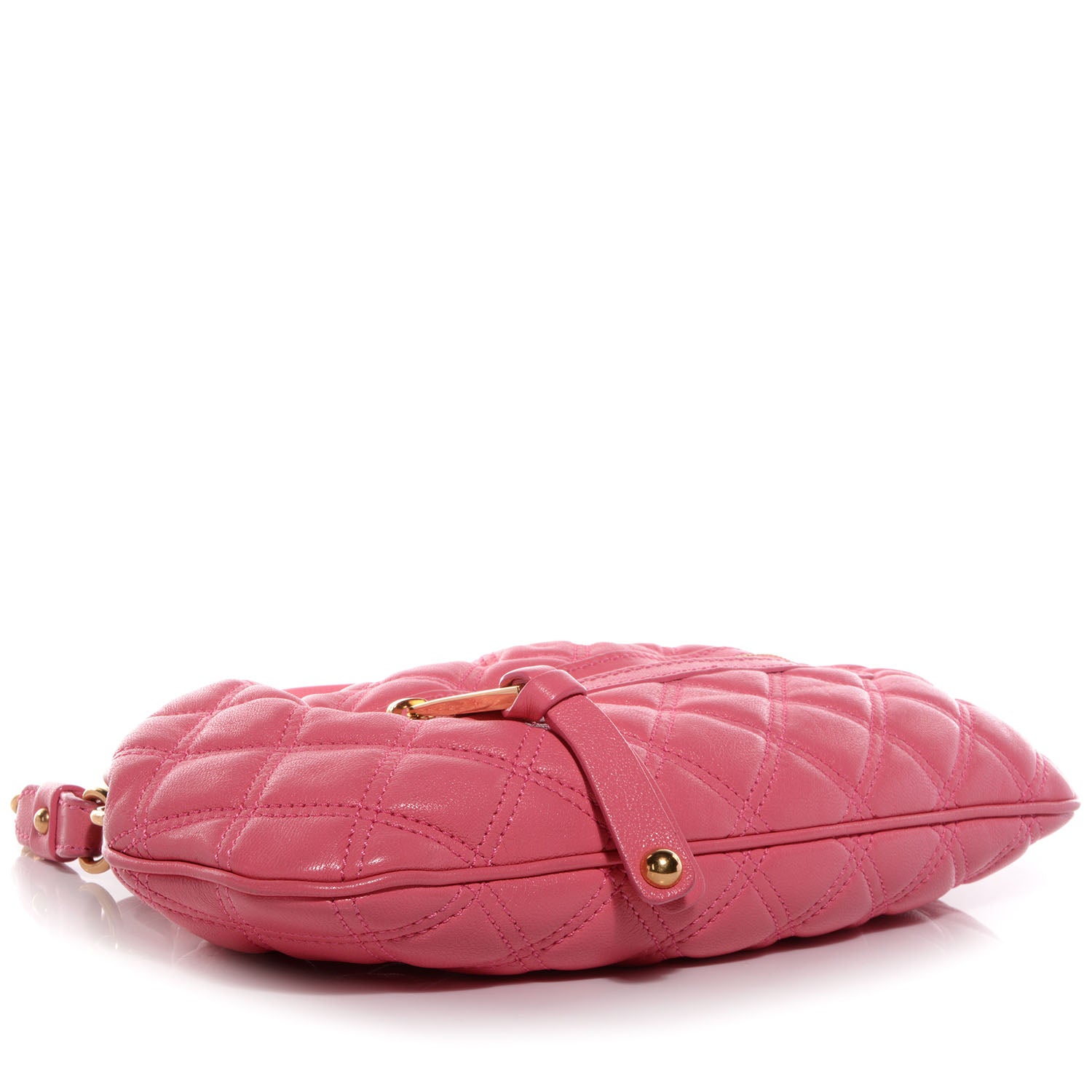 Marc Jacobs Leather Quilted Little Stam Bubble Pink 4 of 9