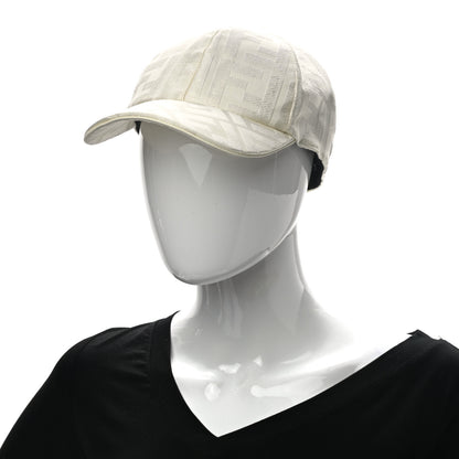Fendi Canvas FF Baseball Hat White 2 of 9