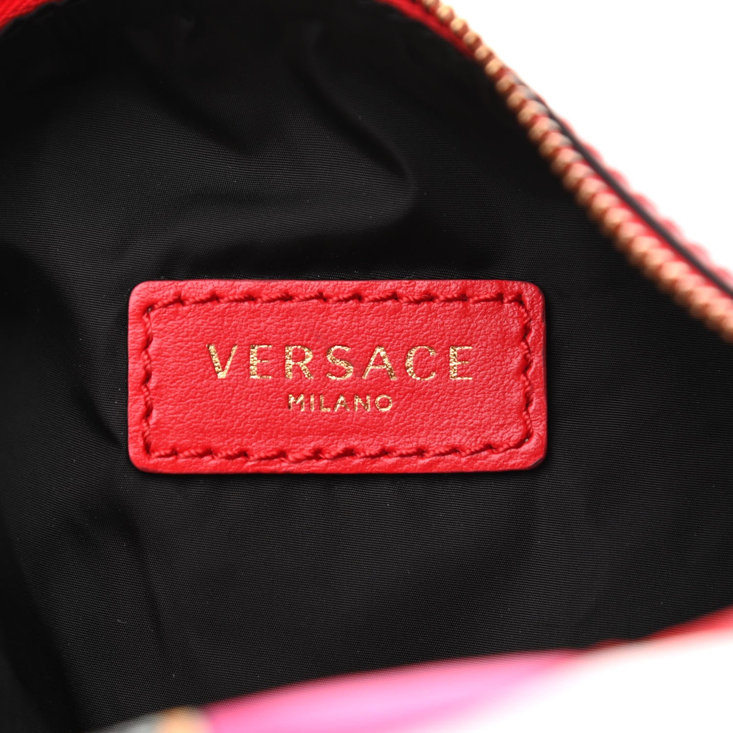 Versace Nylon Calfskin Tresor De La Mer Print Hobo Bag Multicolor 6 of 9