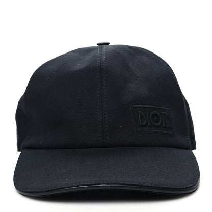 Christian Dior Cotton Embroidered Baseball Cap L Black 2 of 7