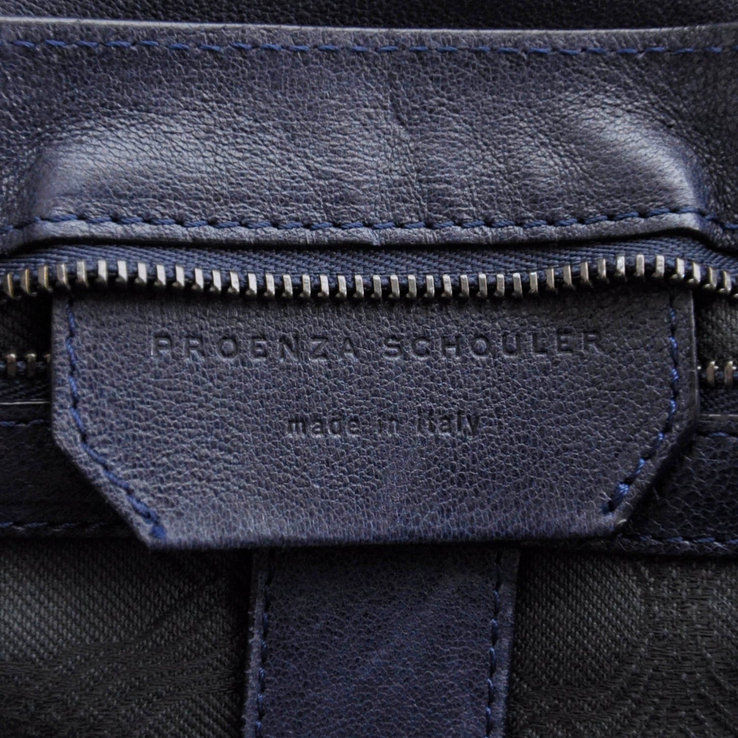 Lambskin PS1 Medium Satchel Midnight