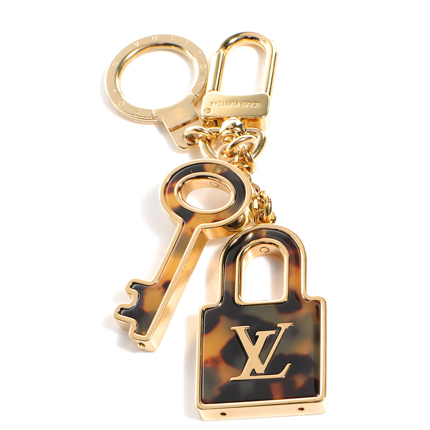 Louis Vuitton Acetate Confidence Key Holder 1 of 5