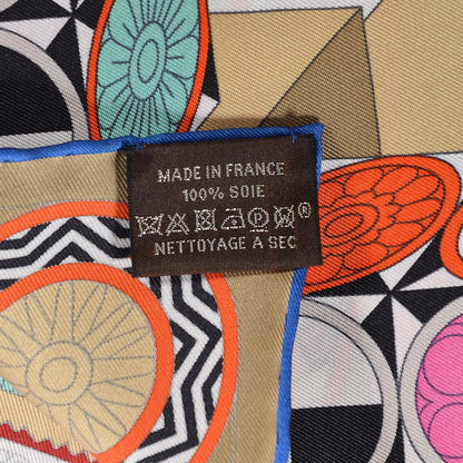 Hermes Silk La Femme Aux Semelles De Vent Scarf 90 7 of 7