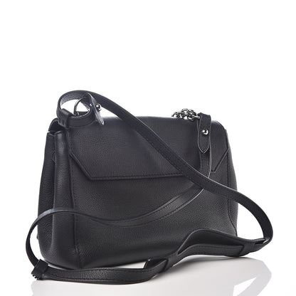 Louis Vuitton Calfskin Lockme II Chain Bag BB Black 2 of 9