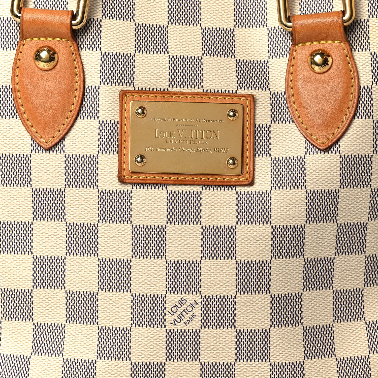 Louis Vuitton Damier Azur Hampstead PM 7 of 9