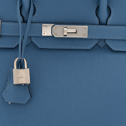 Hermes Togo BIRKIN 30 Bleu Azur 14 of 22