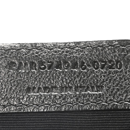 Saint Laurent Calfskin Y Quilted Monogram Monochrome Medium Loulou Chain Satchel Black 7 of 10