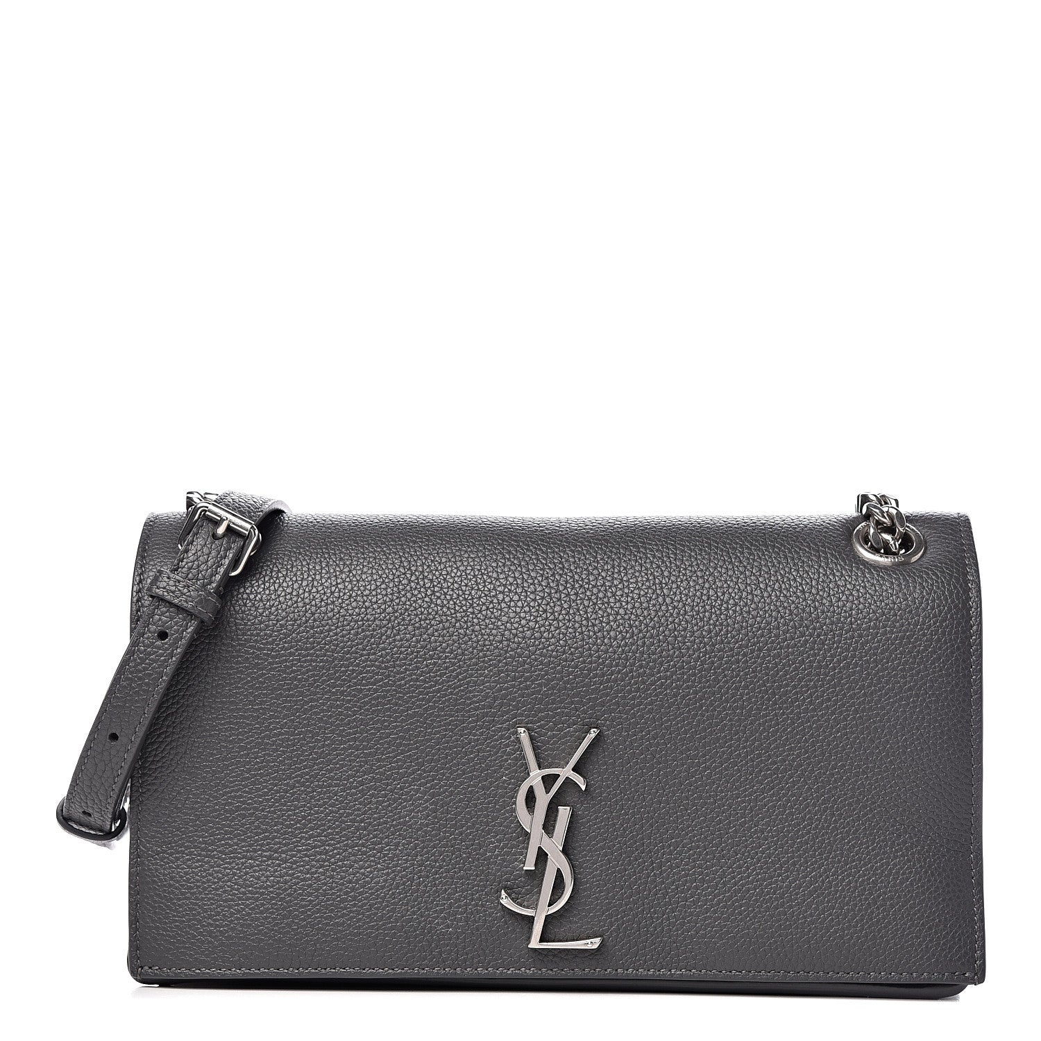 Saint Laurent Grained Calfskin Embossed Monogram Medium Sunset Storm 1 of 12