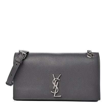 Saint Laurent Grained Calfskin Embossed Monogram Medium Sunset Storm 1 of 12