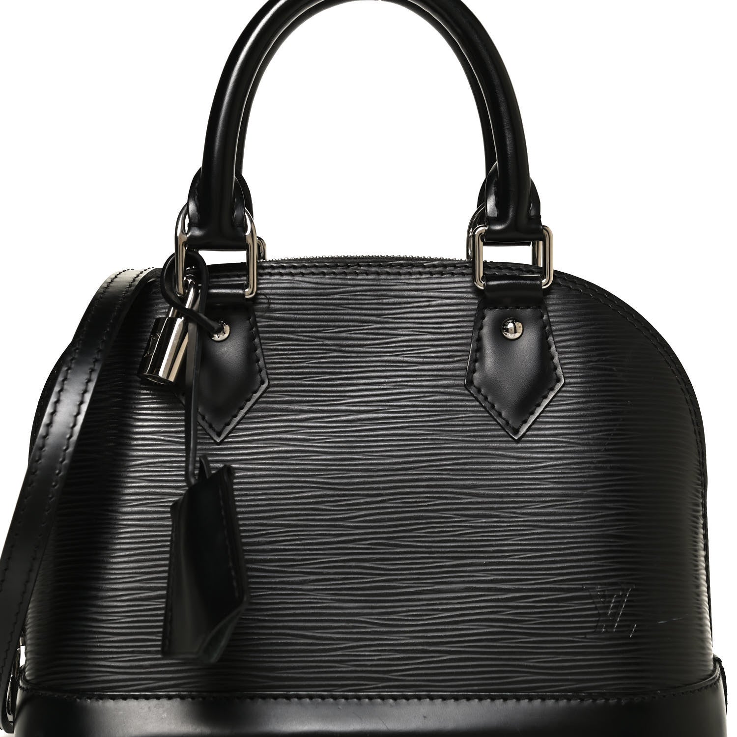 Louis Vuitton Epi Alma BB Black 9 of 12