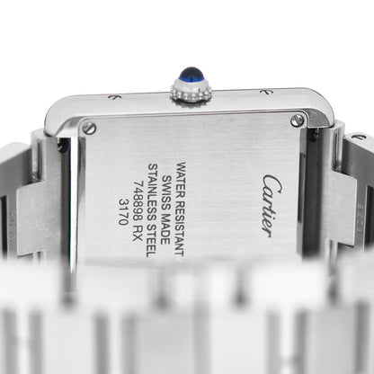 Cartier Stainless Steel 24mm Tank Solo Quartz Watch 4 of 5