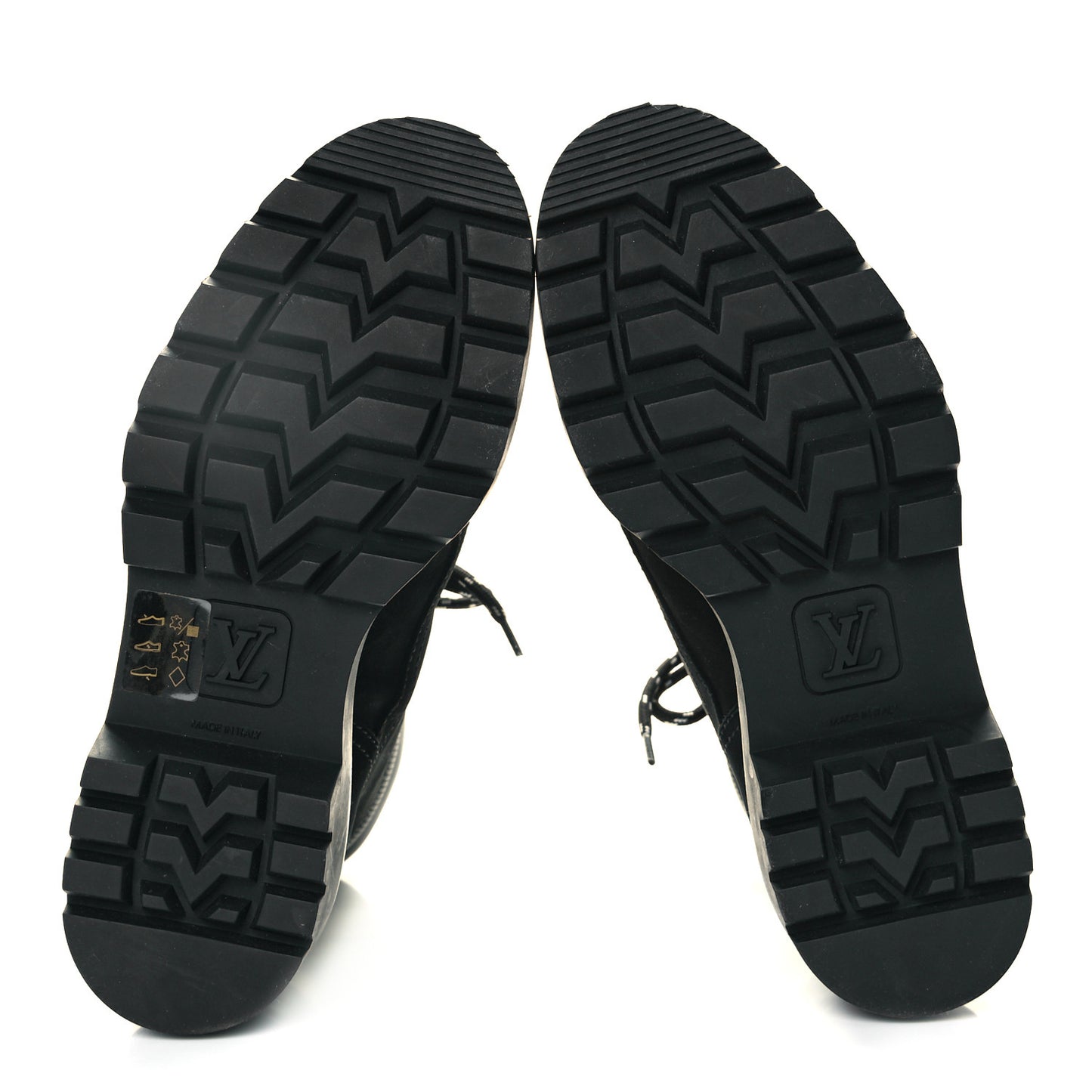 Nubuck Epi Monogram Territory Flat Ranger Boots 37.5 Black