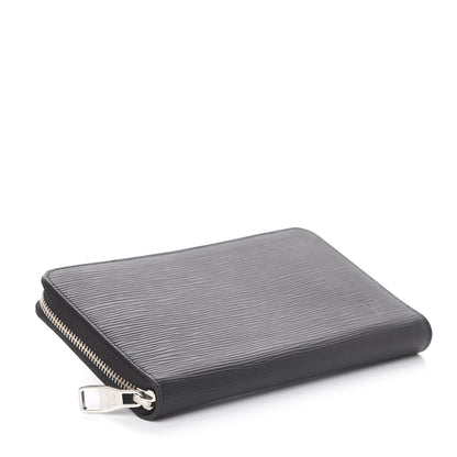 Louis Vuitton Epi Zippy Organizer Wallet Black 3 of 5