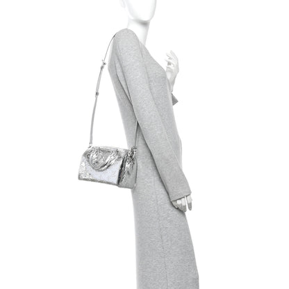 Louis Vuitton Monogram Miroir Speedy Bandouliere 20 Silver 2 of 10