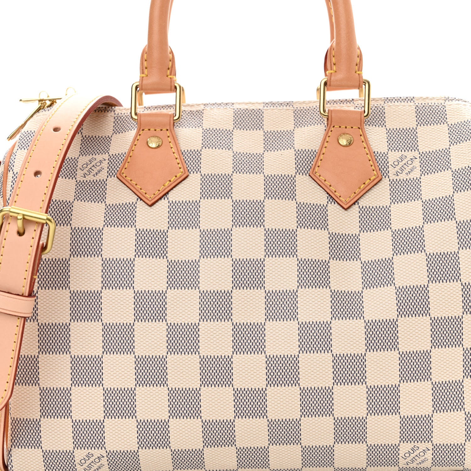 Louis Vuitton Damier Azur Speedy Bandouliere 25 8 of 10