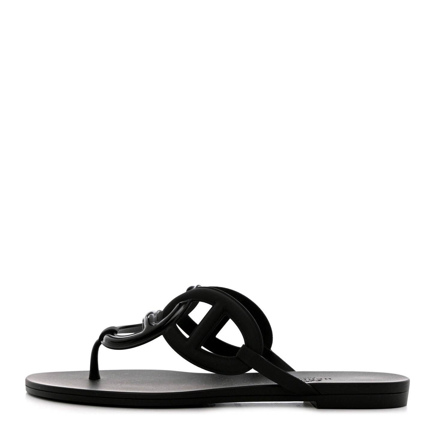 Rubber Womens Egerie Sandals 37 Black