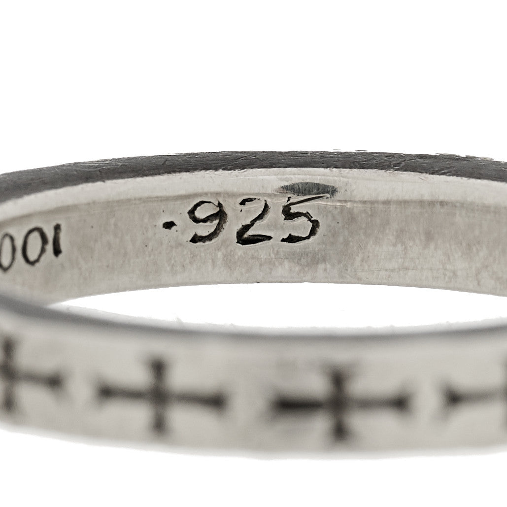 Sterling Silver CH NYC Fck You Spacer Ring 61 9.5