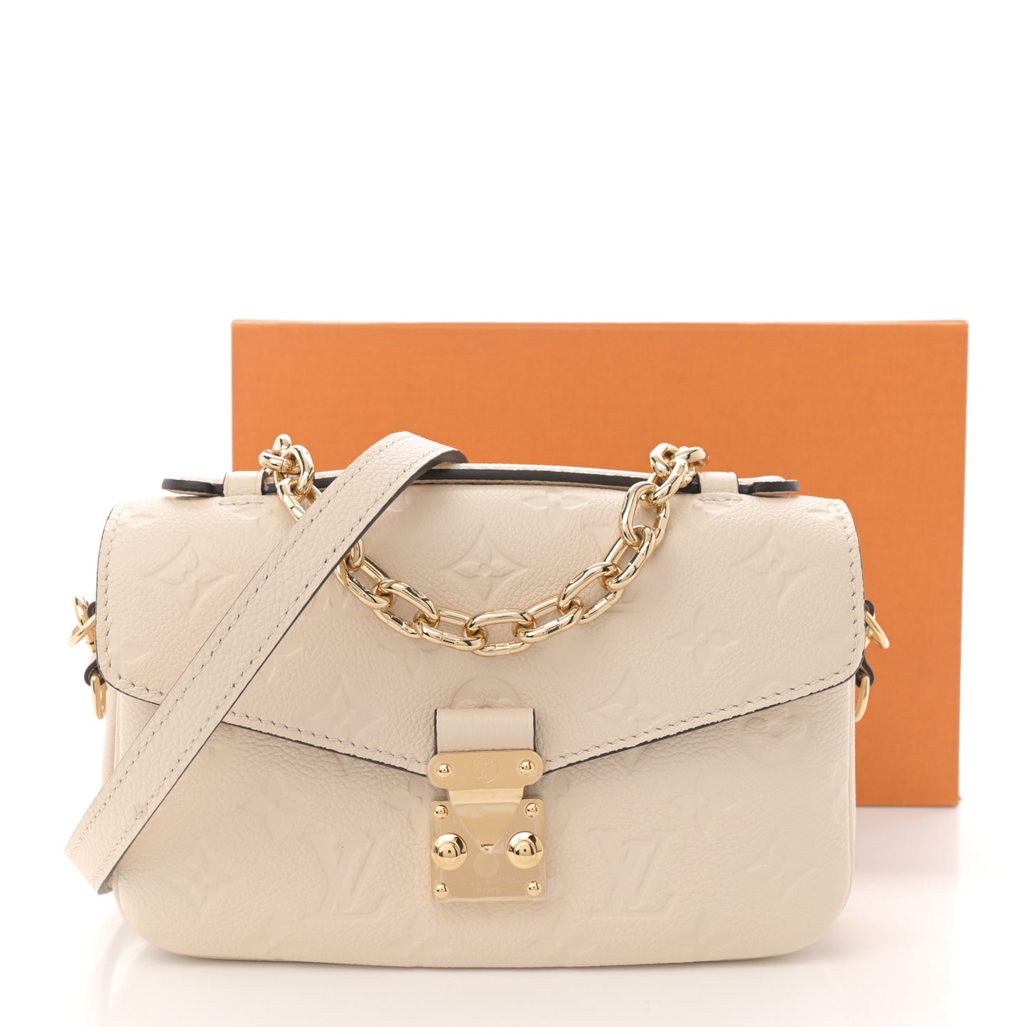 Empreinte Pochette Metis East West Cream