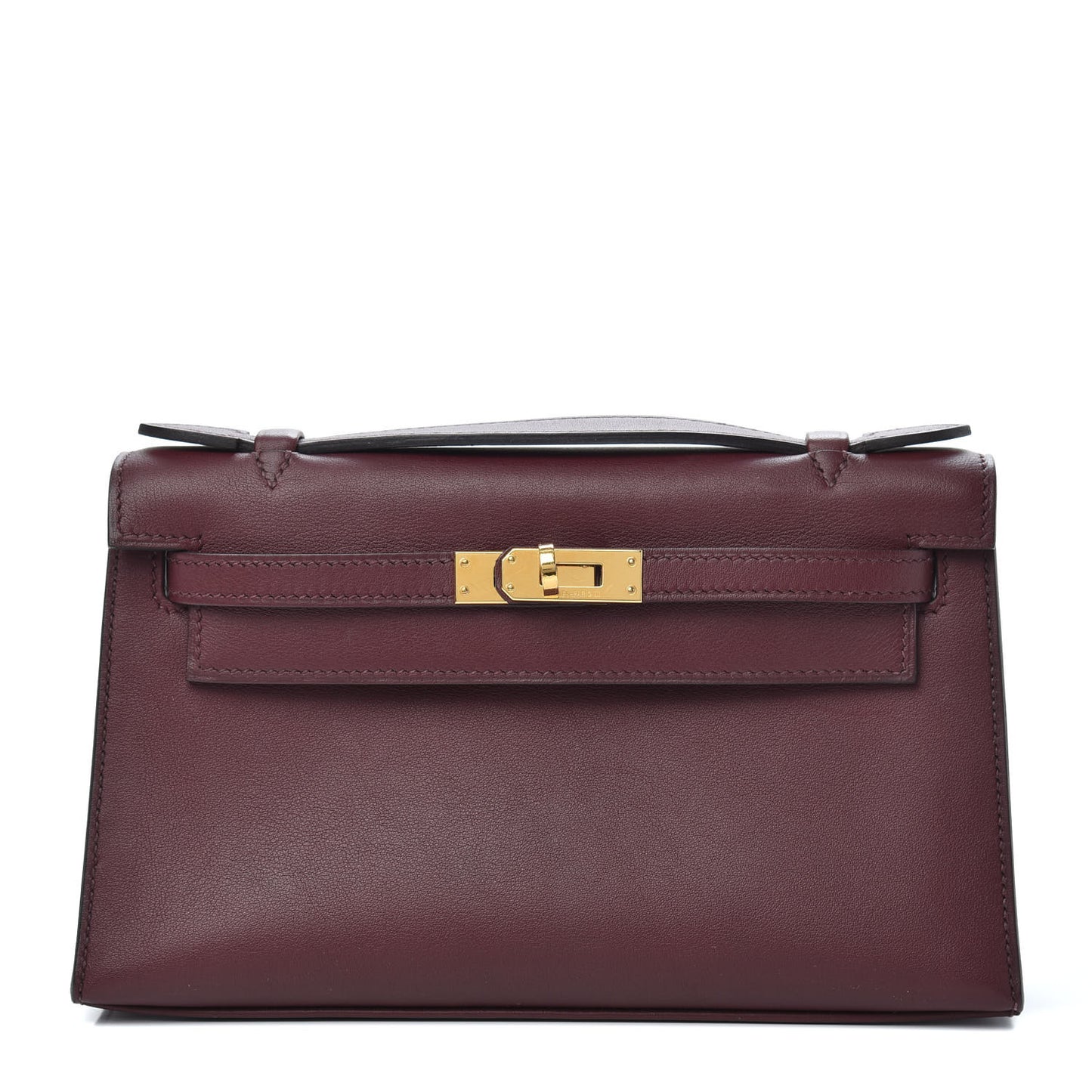 Swift Kelly Pochette Clutch Bordeaux