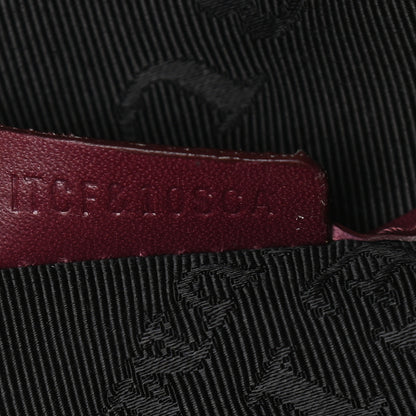 Burberry Calfskin Velvet Large Milverton Satchel Elderberry 8 of 11