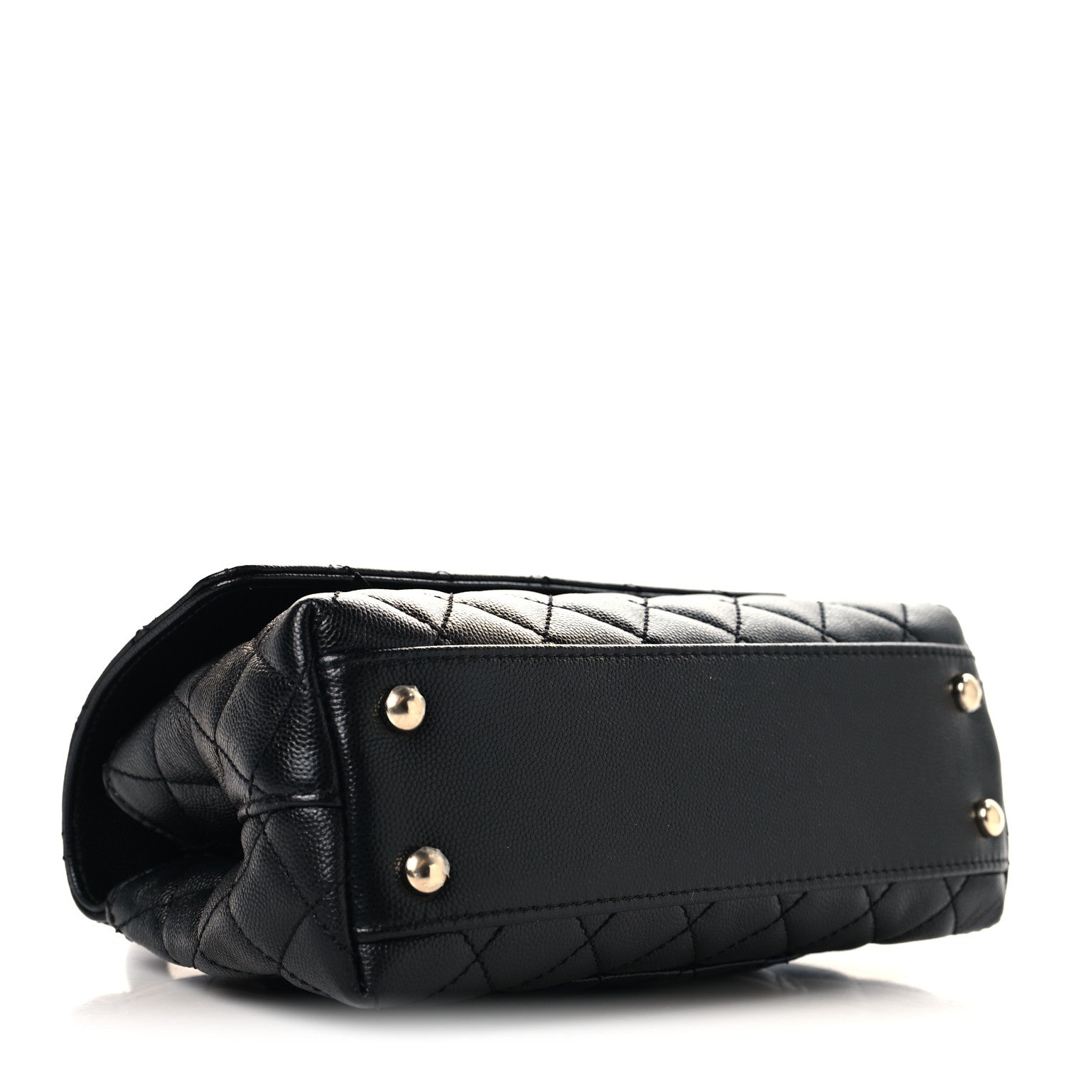 Chanel Caviar Quilted Mini Coco Handle Flap Black 4 of 10