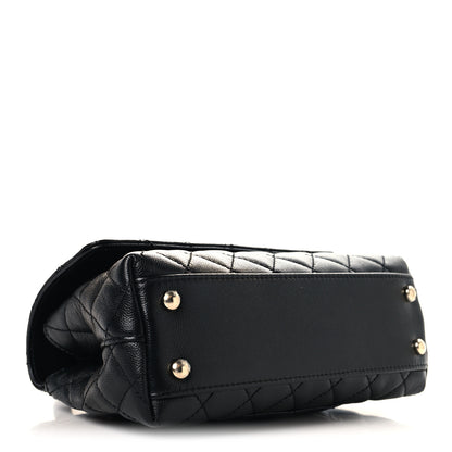 Chanel Caviar Quilted Mini Coco Handle Flap Black 4 of 10