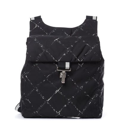 Chanel Nylon Travel Backpack Black 1 of 11