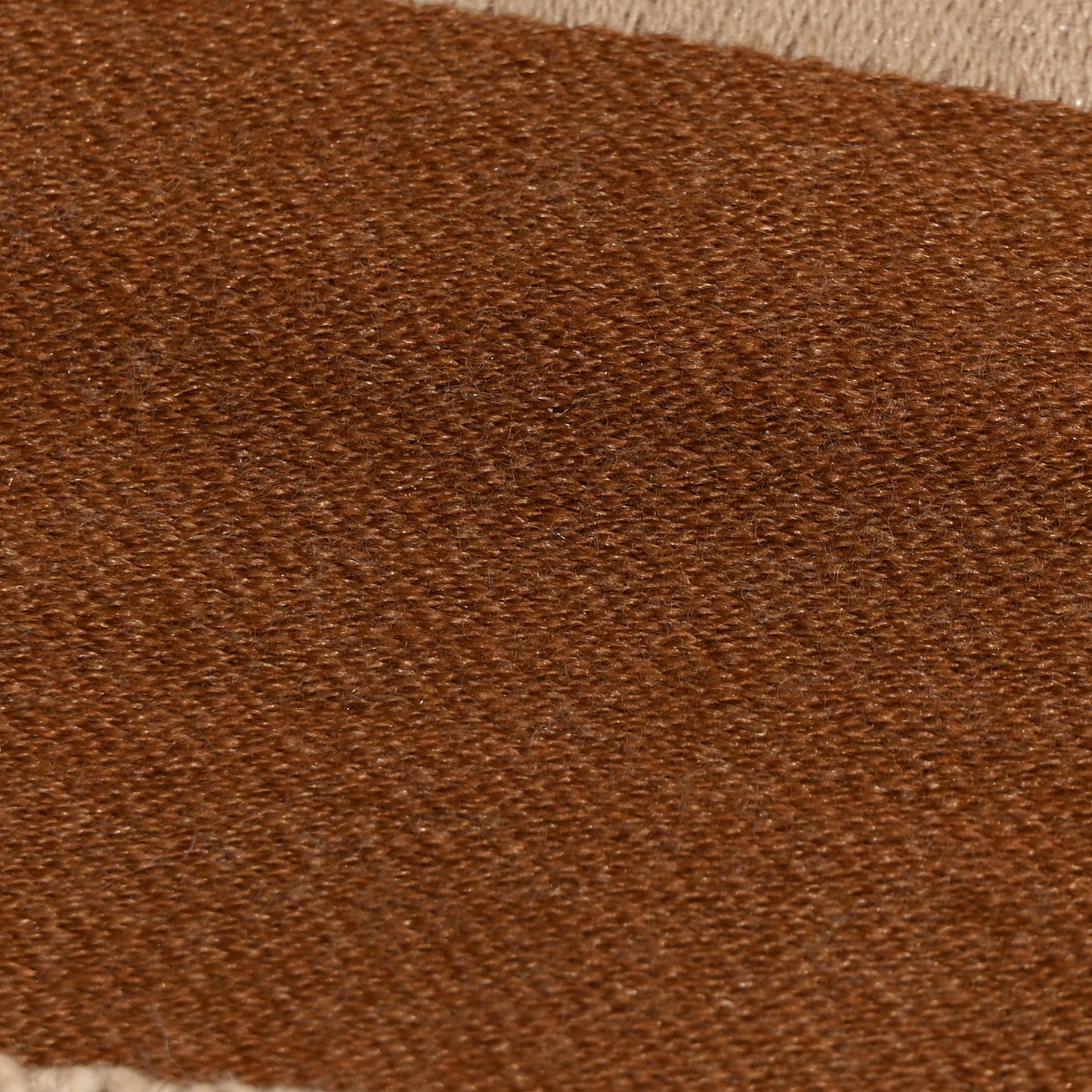 Wool Silk Cashmere Monogram Embrace Poncho Brown