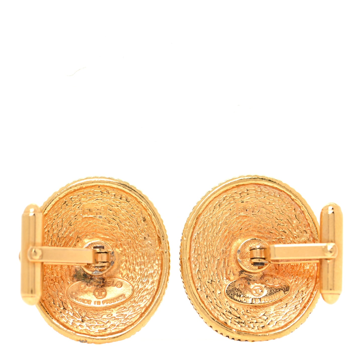 Motif Cufflinks Gold
