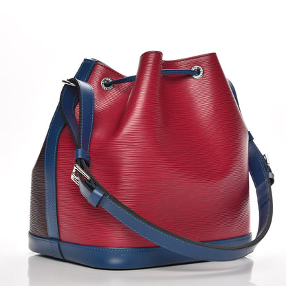 Louis Vuitton Epi Tri-Color Petit Noe NM Quetsche Fuchsia Saphir 3 of 7